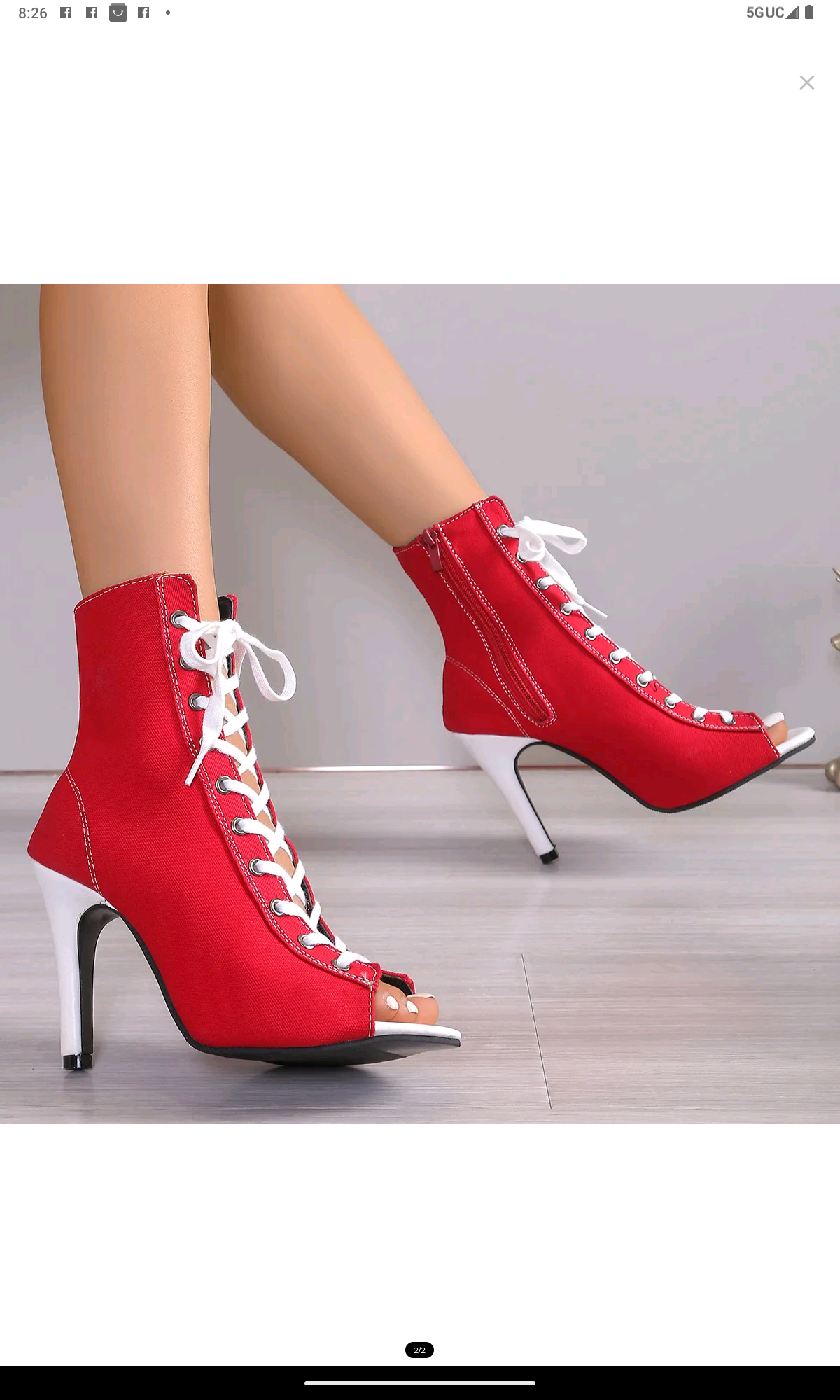 Plus size sexy lace up high heels shoes