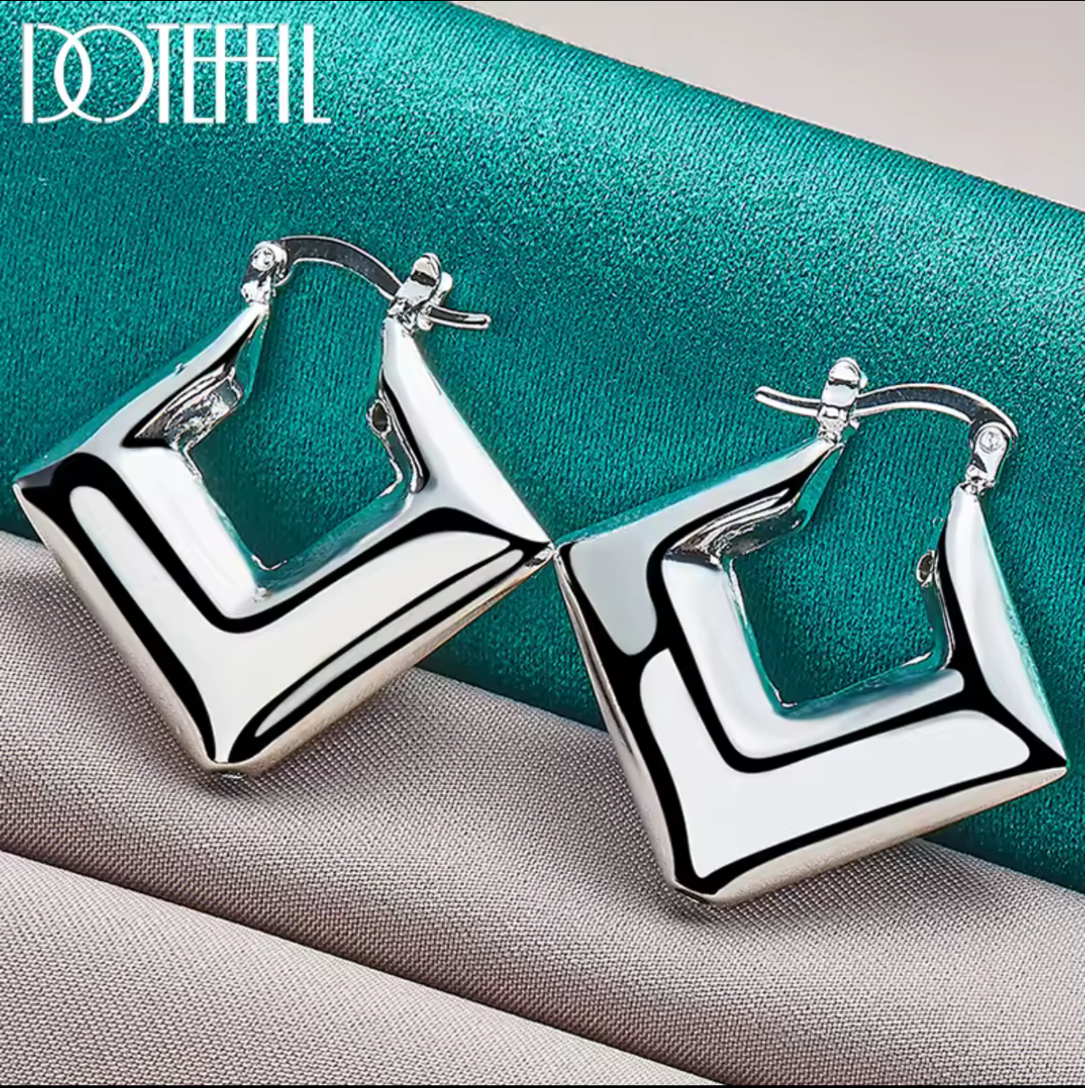 Beautiful diamond design 925 STERLING SILVER EARRINGS WEDDING HIGH QUALITY POPULAR PRODUCT FASHION WOMEN PARTY EARRING JEWELRY